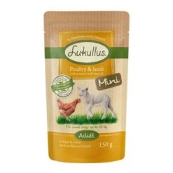 Lukullus Mini Sin Cereales 48 X 150 G - Pack Ahorro -Ofertas Mascotas Tienda 264996 pla luk mini poultrylamb 6x150g 3