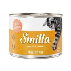 Smilla Tierna Ave 24 X 200 G - Pack Ahorro 13 Smilla Tierna Ave 24 X 200 G - Pack Ahorro -Ofertas Mascotas Tienda 269012 pla smilla poultry pot salmon 200g 0