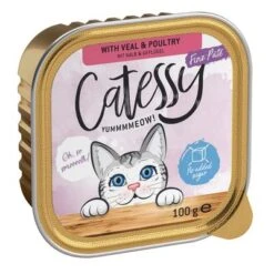 Catessy En Tarrinas 32 X 100 G - Pack Mixto -Ofertas Mascotas Tienda 27635 pla catessy feinepastete kalbgefluegel 100g 2