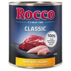 Rocco Classic 24 X 800 G 19 Rocco Classic 24 X 800 G -Ofertas Mascotas Tienda 28015 pla megapack rocco classic rindhuhn 800g hs 01 7