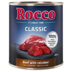 Rocco Classic 24 X 800 G 21 Rocco Classic 24 X 800 G -Ofertas Mascotas Tienda 28018 pla megapack rocco classic rindrentier 800g hs 01 2