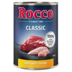 Pack De Prueba Mixto: Rocco Classic 6 X 400 G -Ofertas Mascotas Tienda 28023 pla megapack rocc classic rindhuhn 400g hs 01 8