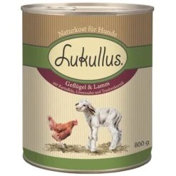 Pack Ahorro: Lukullus 24 X 800 G -Ofertas Mascotas Tienda 28047 pla lukullus gefluegel lamm 6 x 800 g 2