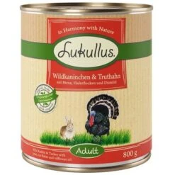 Pack Ahorro: Lukullus 24 X 800 G -Ofertas Mascotas Tienda 28048 pla lukullus wildkaninchen truthahn 6 x 800 g 7