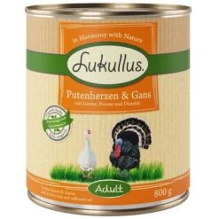 Pack Ahorro: Lukullus 24 X 800 G -Ofertas Mascotas Tienda 28050 pla lukullus putenherzen gans 6 x 800 g 9