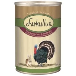 Lukullus Variado En Pack Ahorro: 24 X 400 G 4 Surtidos -Ofertas Mascotas Tienda 28054 pla lukullus wildkaninchen truthahn 6 x 400 g 1