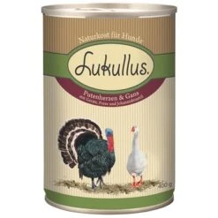 Lukullus Variado En Pack Ahorro: 24 X 400 G 4 Surtidos -Ofertas Mascotas Tienda 28056 pla lukullus putenherzen gans 6 x 400 g 7
