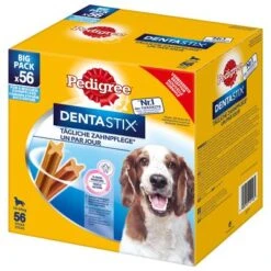 Pack 224 Uds. Pedigree Dentastix Snacks Para Perros -Ofertas Mascotas Tienda 28167 pla pedigree dentastix mittlerehunde 56 stk 4