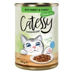Catessy Bocaditos 24 X 400 G En Latas - Pack Ahorro -Ofertas Mascotas Tienda 28348 pla catessy gravy rabbit 400g 9
