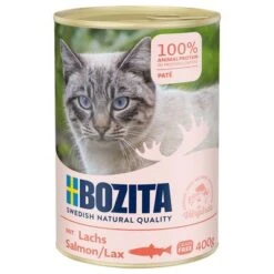 Bozita 6 X 400 G Latas Para Gatos -Ofertas Mascotas Tienda 288311 pla bozita salmon pate catcan 400g hs 01 6 1