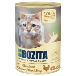 Bozita Comida Húmeda Para Gatos 12 X 400 G - Pack Ahorro -Ofertas Mascotas Tienda 288312 pla bozita chicken pate catcan 400g hs 01 6