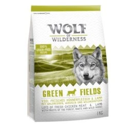 Pack De Prueba: Wolf Of Wilderness Pienso Para Perros -Ofertas Mascotas Tienda 2 wow 1kg greenfields 5