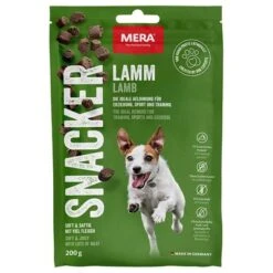MERA Snacks Mix Para Perros -Ofertas Mascotas Tienda 306497 pla mera snacker lamm 200g hs 01 7