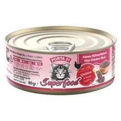 Porta 21 Superfood Comida Húmeda Para Gatos 6 X 80 G -Ofertas Mascotas Tienda 308297 pla porta21 superfood huhnquinoa 80g hs 01 5