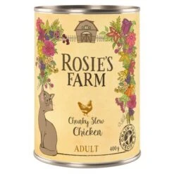 Rosie's Farm Adult 6 X 400 G Para Gatos 7 Rosie's Farm Adult 6 X 400 G Para Gatos -Ofertas Mascotas Tienda 315096 pla rosie sfarm adult chicken 400g 0