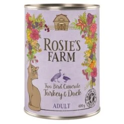 Rosie's Farm Adult 6 X 400 G Para Gatos 8 Rosie's Farm Adult 6 X 400 G Para Gatos -Ofertas Mascotas Tienda 315196 pla rosie sfarm adult casseroleturkeyduck 400g 7