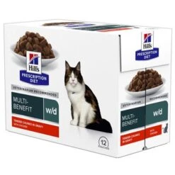 Hill's Prescription Diet W/d Con Pollo Sobres Para Gatos 17 Hill's Prescription Diet W/d Con Pollo Sobres Para Gatos -Ofertas Mascotas Tienda 333397 pla hills prescription dietwd huhn 85g hs 02 6