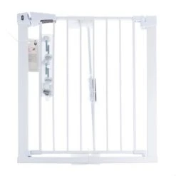 Barrera Blanca TIAKI Con 7 Cm De Extensión Para Perros -Ofertas Mascotas Tienda 334597 pla tiaki dog gate white fg 8064 9