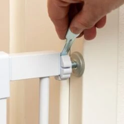 Barrera Blanca TIAKI Con 7 Cm De Extensión Para Perros -Ofertas Mascotas Tienda 334597 tiaki dog gate white fg 8209 4