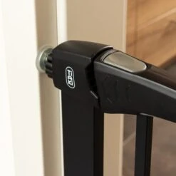 Barrera Negra TIAKI Con 7 Cm De Extensión Para Perros -Ofertas Mascotas Tienda 334696 tiaki dog gate black fg 8153 2