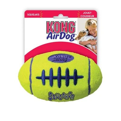 Juguete KONG AirDog Squeakair Football Para Perros 1 Juguete KONG AirDog Squeakair Football Para Perros