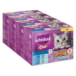 WHISKAS DUO Jumbopack 96 X 85 G En Bolsitas -Ofertas Mascotas Tienda 355996 pla mars multipack whiskas duo portionsbeutel oceandelights gelee 48x85g hs 01 8