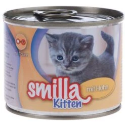 Pack Ahorro Smilla Kitten 24 X 200 G -Ofertas Mascotas Tienda 356593 smilla kitten huhn 3