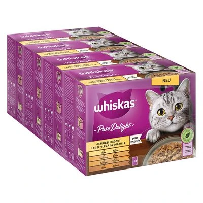 Whiskas Pure Delight 48 X 85 G Pack Mixtos En Bolsitas - Imagen 4