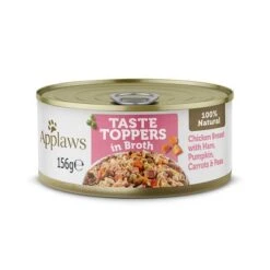 Applaws Taste Toppers Con Caldo Latas Para Perros 6 X 156 G -Ofertas Mascotas Tienda 362002 pla applaws taste toppers bruehe huhnham 6x156g hs 01 4