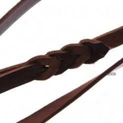 Correa De Cuero Marrón Con Gancho Trenzado Heim Para Perros -Ofertas Mascotas Tienda 36563 2 detail 1