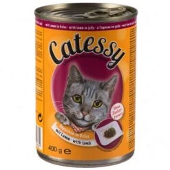 Catessy Bocaditos 24 X 400 G En Latas - Pack Ahorro -Ofertas Mascotas Tienda 373821 catessy gelee lamm 8 1
