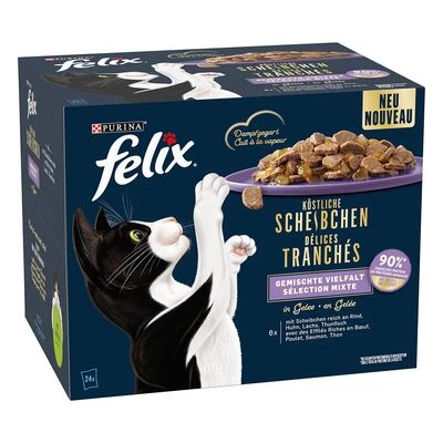 Felix Deliciously Sliced 48 X 80 G - Pack Ahorro 2 Felix Deliciously Sliced 48 X 80 G - Pack Ahorro - Imagen 2