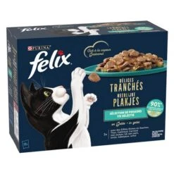 Felix Deliciously Sliced 48 X 80 G - Pack Ahorro 6 Felix Deliciously Sliced 48 X 80 G - Pack Ahorro -Ofertas Mascotas Tienda 376198 pla felix deliciously sliced ocean hs 01 3
