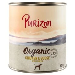 Purizon Organic 6 X 800 G Comida Ecológica Para Perros -Ofertas Mascotas Tienda 379503 pla purizon dog organic chicken goose 800g hs 01 7