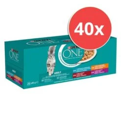 Purina ONE Adult Comida Húmeda Para Gatos 40 X 85 G - Pack Mixto