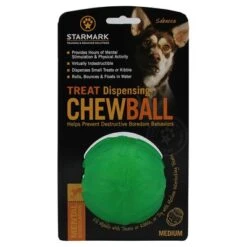 Starmark Pelota Portasnacks Para Perros -Ofertas Mascotas Tienda 388799 pla starmark treat dispensing chewball hs 01 9