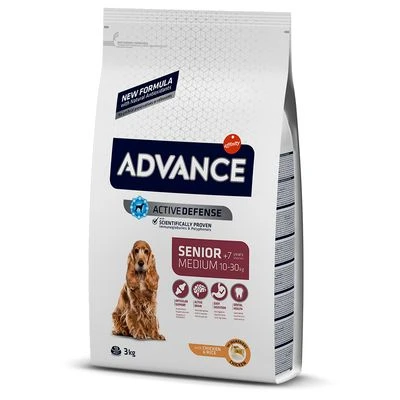 Advance Medium Senior Con Pollo Y Arroz 2 Advance Medium Senior Con Pollo Y Arroz - Imagen 2