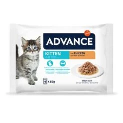 Advance Kitten Con Pollo Comida Húmeda Para Gatos -Ofertas Mascotas Tienda 398301 pla advance kitten huhn hs 01 7