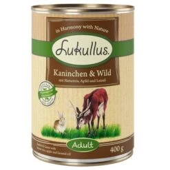 Oferta De Prueba Lukullus 6 X 400 G -Ofertas Mascotas Tienda 400g kaninchen wild 1000x1000bbb 4