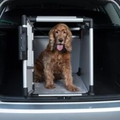 Jaula De Transporte Trixie De Aluminio -Ofertas Mascotas Tienda 42572 trixie transportbox alu fg 3591 3