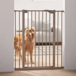 Barrera Savic Dog Barrier Tamaño S -Ofertas Mascotas Tienda 45346 pla savic absperrgitter dog barrier h he 107 cm 7 cm verl ngerung hs2 9