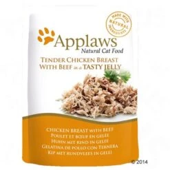 Applaws En Gelatina 16 X 70 G -Ofertas Mascotas Tienda 462311 applawspouchhuhnrind 2