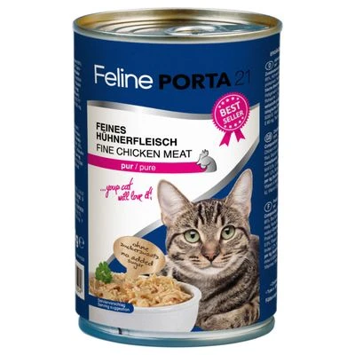Feline Porta 21 Comida Para Gatos 6 X 400 G 4 Feline Porta 21 Comida Para Gatos 6 X 400 G - Imagen 4