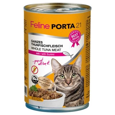 Feline Porta 21 Comida Para Gatos 6 X 400 G 3 Feline Porta 21 Comida Para Gatos 6 X 400 G - Imagen 3