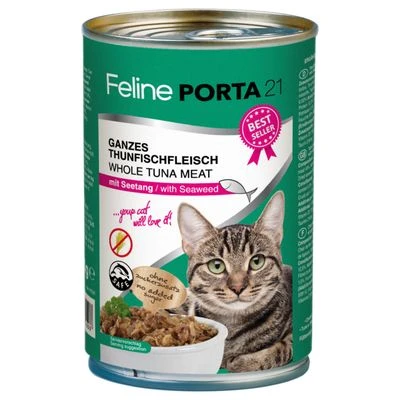 Feline Porta 21 Comida Para Gatos 6 X 400 G 1 Feline Porta 21 Comida Para Gatos 6 X 400 G