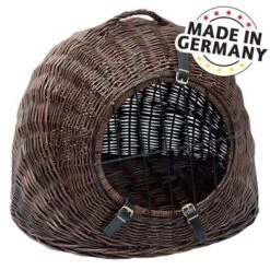 Cueva Y Transportín De Mimbre XXL Aumüller Para Mascotas -Ofertas Mascotas Tienda 50814 pla korbhoehle xxl hoehle braun fs 5 1