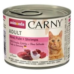 Animonda Carny Adult 12 X 200 G - Pack Ahorro -Ofertas Mascotas Tienda 51011 pla animonda carny adult rind pute shrimps 200g hs 01 7