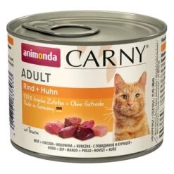 Animonda Carny Adult 12 X 200 G - Pack Ahorro -Ofertas Mascotas Tienda 51175 pla animonda carny adult rind huhn 200g hs 01 7