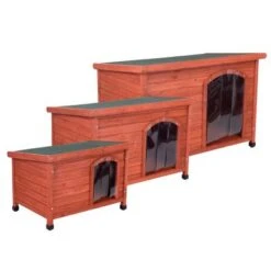 Caseta De Madera Woody Con Puerta Para Perros -Ofertas Mascotas Tienda 55517 55518 55427 pla fg 8265 0