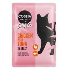 Cosma Asia 24 X 100 G En Bolsitas Para Gatos -Ofertas Mascotas Tienda 55567 pla cosma asia chickentuna 100g 6